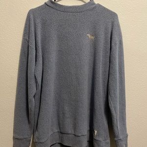 Victoria’s Secret PINK Blue oversized sweater